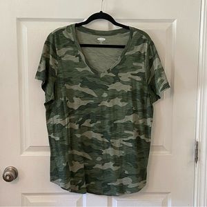 Old Navy Tall Camo Tee